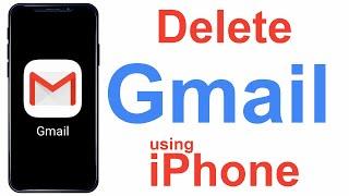 how to delete Gmail account permanently on iPhone