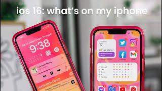 iOS 16: what's on my iphone! (best widgets and apps)