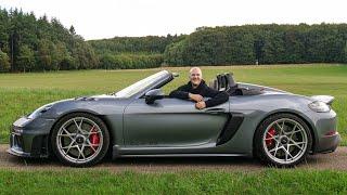 Driving The NEW Porsche 718 Spyder RS!