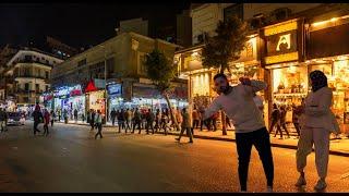  LIVE WALK | Cairo Egypt Night Walking Tour Through the streets of Zamalek to Tahrir Square