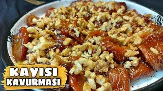 KAYISI  KAVURMASIKAYSERİ’NİN KURUTULMUŞ MEŞHUR KASEFE TATLISI TARİFİROASTED DRIED APRICOTS RECIPE