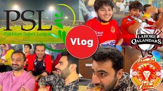 Most Expensive PSL 8 Ticket | Lahore Qalandars vs Islamabad United | Gaddafi stadium| Cricket | Vlog