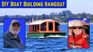 EP6: Roy Schreyer's Dianne's Rose Tiny Houseboat  #diy #diyboat