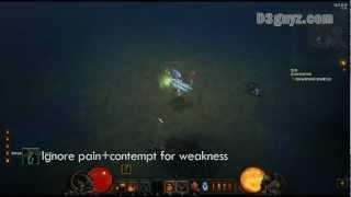 Diablo3-Barbarian-skill-lgnore pain+contempt for weakness