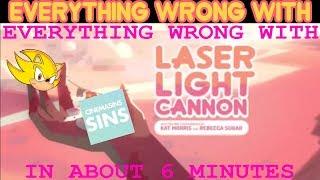 Everything Wrong With Supersonic1014's "EWW Laser Light Cannon" (ft. CinemaSinsSins)
