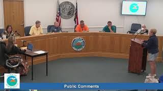 Town of Sunset Beach Town Council Meeting  10-02-2023