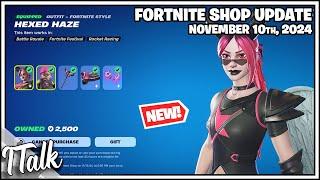 *NEW* HEXED HAZE SET! Fortnite Item Shop [November 10th, 2024] (Fortnite Chapter 5)