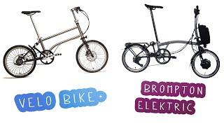 Ultimativer BROMPTON Elektric vs. VELLO Bike+ VERGLEICH (E-Faltrad)