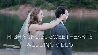 CUTEST EVER Wedding Video of High School Sweethearts in Eden Utah Wedding Videographer