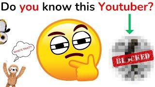 Do you know who this Youtuber is?