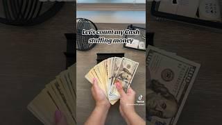 ASMR Counting Cash Stuffing money from our full time income!  #asmr #cashenvelopesystem  #money