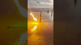 Amazing Fire show of Thailand  #viral