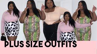 SUPER CUTE Shein Plus SIZE TRY ON HAUL + OUTFIT IDEAS! SYLE WITH ME! SHEIN PLUS SIZE HAUL 2021