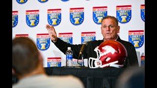 Sam Pittman Liberty Bowl press conference