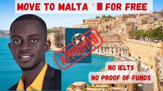 MOVE TO MALTA  FOR FREE| MOVE TO EUROPE| STUDY ABROAD