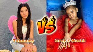 Txunamy VS Grey's World Transformation  From Baby To 2024