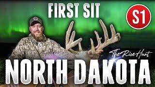 Bowhunting Success!! First Sit in NORTH DAKOTA | The Rise Hunt