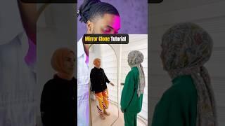 CapCut Mirror Outfit Transition Tutorial #capcut #mirror #outfitcheck  #transitionreels #tutorial