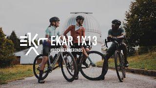 Introducing Campagnolo Ekar - The world’s lightest gravel groupset: reliable, durable and fast.