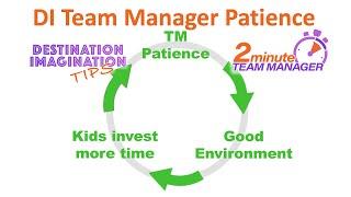 Video 830: DI Team Manager Patience