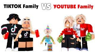 Brookhaven, TIKTOK Family vs YOUTUBE Family..