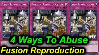 【EDOPRO】FUSION REPRODUCTION - 4 WAYS TO ABUSE IT 2023