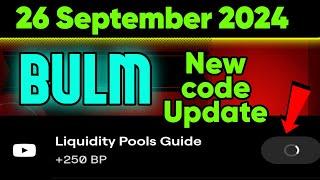 26 September BLUM new verification code  | update tasks