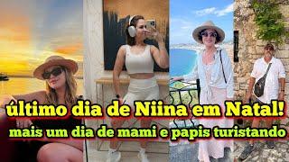 família Santina último dia de Niina e Gui em Natal! mais dia de mami e papis turistando.