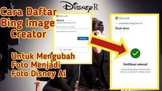 CARA MUDAH MENDAFTAR MICROSOFT POSTER DISNEY AI ||BING IMAGE CREATOR