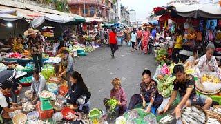 Cambodian Morning Market In Phnom Penh City - Jenny's Daily Life