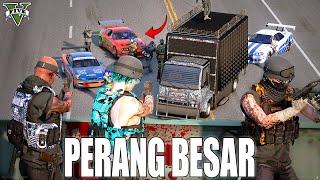 AKSI BRUTAL PASUKAN ELITE DOBRAK !! MENGHABISI PERANG MAFIA KOTA !! GTA 5 ROLEPLAY