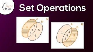Set Operations | Definition | Examples | Discrete Math