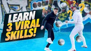 Learn 3 CRAZY Football Skills  W/ Séan Garnier & Radheya