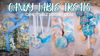 BOY BABYSHOWER CANDY TABLE TREATS | DIY TREATS FOR A DESSERT CANDY BAR 2020