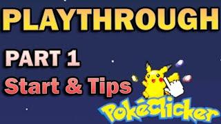 Pokeclicker Playthrough Part 1 Idle Clicker and Pokemon Game All in One