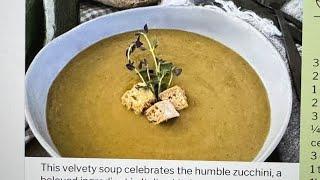 Zucchini Creamless Soup