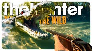 Hunting crocs in Australia is TERRIFYING (they want to eat me) | theHunter: Call of the Wild