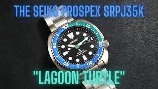 The Seiko Prospex SRPJ35K Special Edition "Lagoon Turtle" Divers Watch
