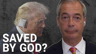 Nigel Farage: 'guardian angel' could have saved Donald Trump from attempted assassination