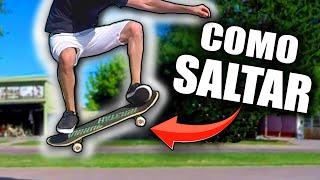 COMO SALTAR en SKATE para PRINCIPIANTES (Rápido)