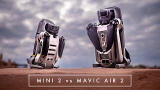 DJI MINI 2 vs MAVIC AIR 2 COMPARISON // $449 vs $799