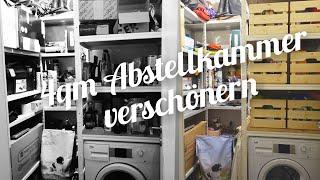 Abstellkammer aufhübschen / Ordnung in das Chaos bringen / 4m² Abstellkammer