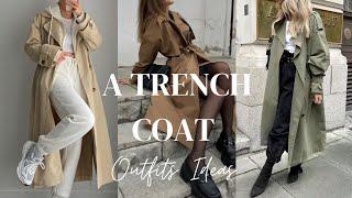 How To Wear A Trench Coat This Fall 