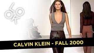 Fashion Flashback: Calvin Klein Fall 2000