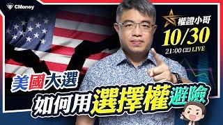 權證小哥|美國大選，如何用選擇權避險？