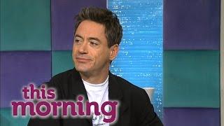 Robert Downey Jr. Compliments Lorraine's Cleavage | Throwback Thursday | This Morning