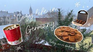 Cozy life in Germany | Baking Zimtwaffeln an Vanillekipferl