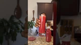 Strawberry Raspberry Watermelon Juice #watermelon #juice #juicerecipe #recipe