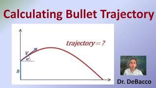 Calculating Bullet Trajectory