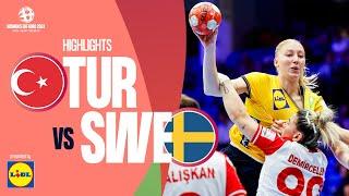 Türkiye  Sweden | Highlights | Women’s EHF EURO 2024